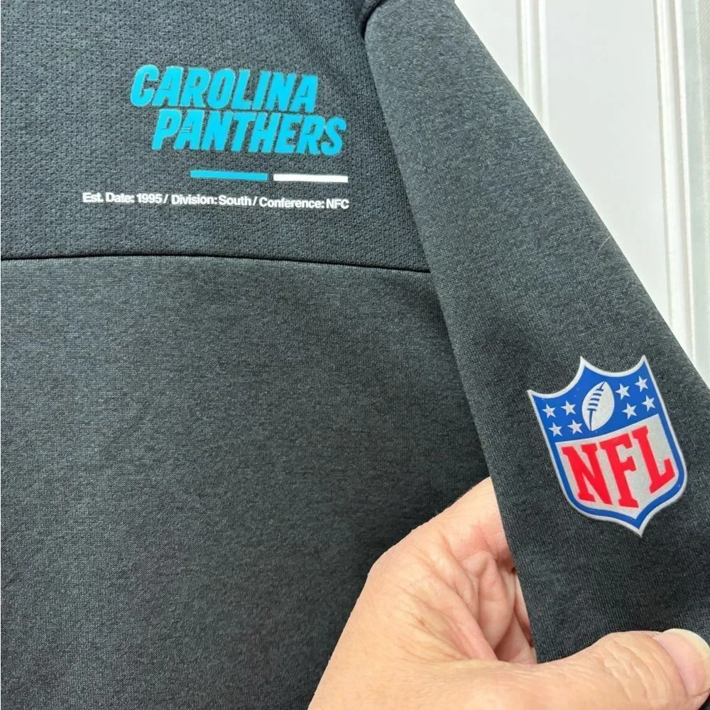 Nike NFL Carolina Panthers “Campen” Long Sleeve Shirt Size 3X
